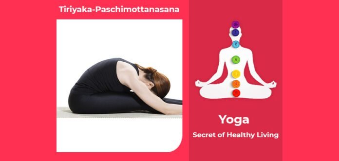 How to do Tiriyaka Paschimottanasana, Its Benefits & Precautions